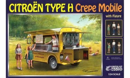 1:24 Citroën Type H Crepe Mobile with Figure