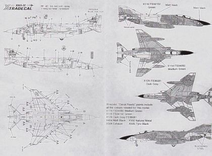 1:32 McDonnell RF-4C Phantom