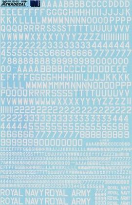 1:32 RAF Serial Letters, Numbers and Royal Navy 8