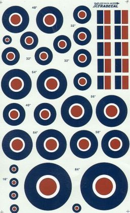 1:48 RAF National Insignia/Roundels C Type