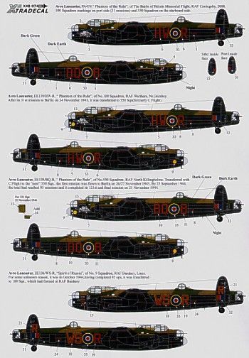 1:48 Avro Lancaster B.I/III Ton-Up Avro Lancasters