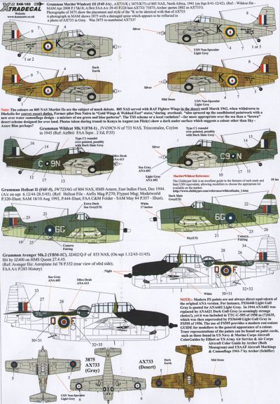 1:48 Yanks with Roundels Part 2 U.S. Aircraft in the Fleet Air Arm
