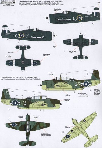 1:48 Yanks with Roundels Part 3 U.S. Aircraft in the Fleet Air Arm