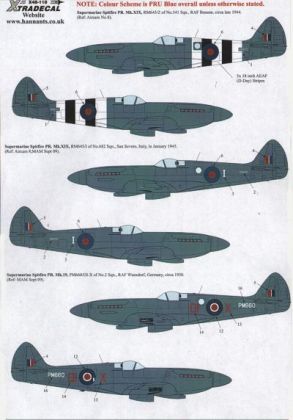 1:48 Supermarine Spitfire PR Mk.XIX