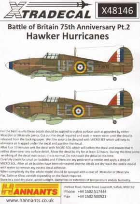1:48 Hawker Hurricane Mk.I 1940 Battle of Britain Pt.2