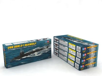 1:700 USS SSN-21 SEAWOLF ATTACK SUBMARINE