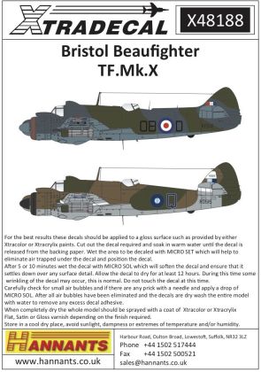 1:48 Bristol Beaufighter TF. Mk.X