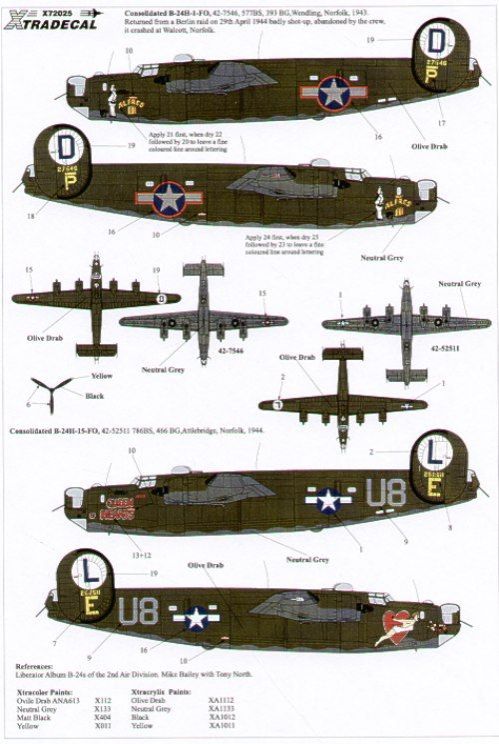 1:72 Consolidated B-24H Liberator