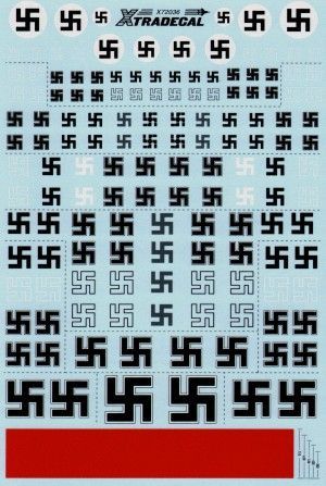 1:72 Luftwaffe/German Swastikas.