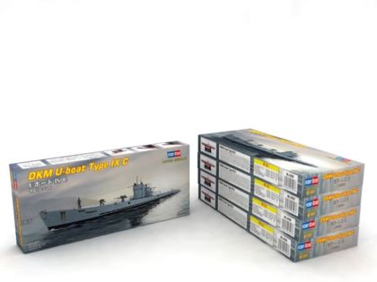 1:700 U-boat  Type IX C