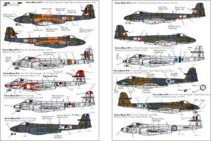 1:72 Gloster Meteor F.8