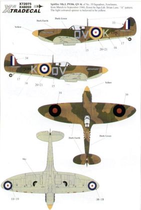 1:72 Supermarine Spitfire Mk.I/Mk.II