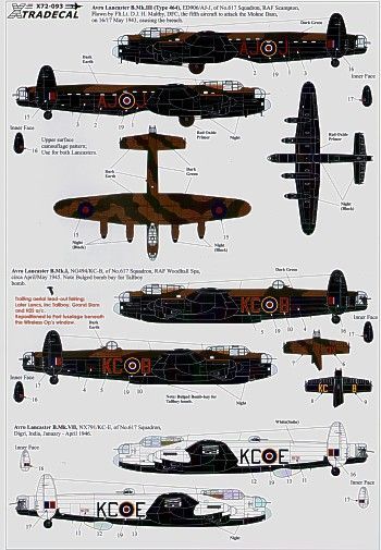 1:72 617 (Dambusters) Squadron 1943-2008 History