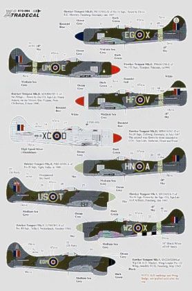 1:72 Hawker Tempest Mk.II and Mk.V