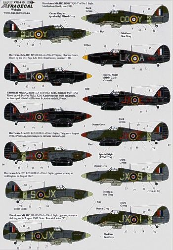 1:72 Hawker Hurricane Mk.IIc