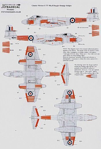 1:72 Gloster Meteor F.TT F.8 Day