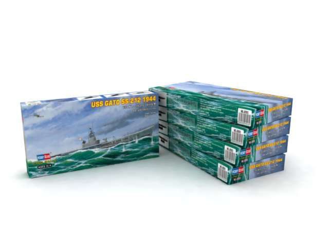 1:700 USS GATO SS-212 1944