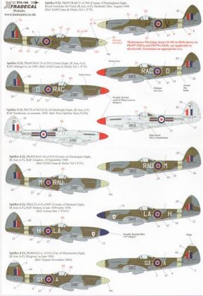 1:72 Supermarine Spitfire F.22