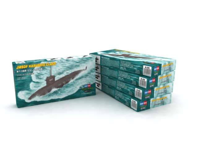 1:700 JMSDF Harushio class submarine