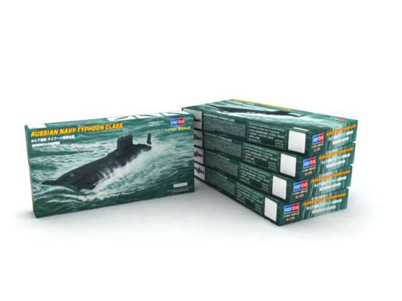 1:700 Russian Navy Typhoon class Submarine