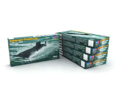 1:700 Russian Navy Typhoon class Submarine