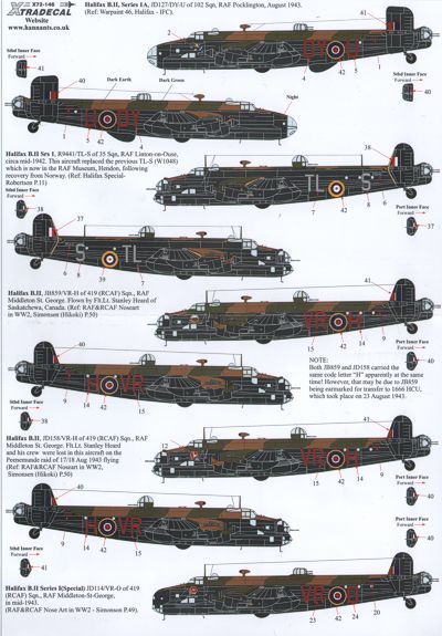 1:72 Handley-Page Halifax B.II Series 1A/B.II Series 1A Special