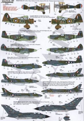 1:72 RAF No 2 Squadron History 1920-2002
