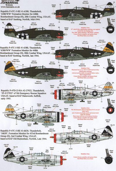 1:72 Republic P-47D Thunderbolts. They Also Serve.