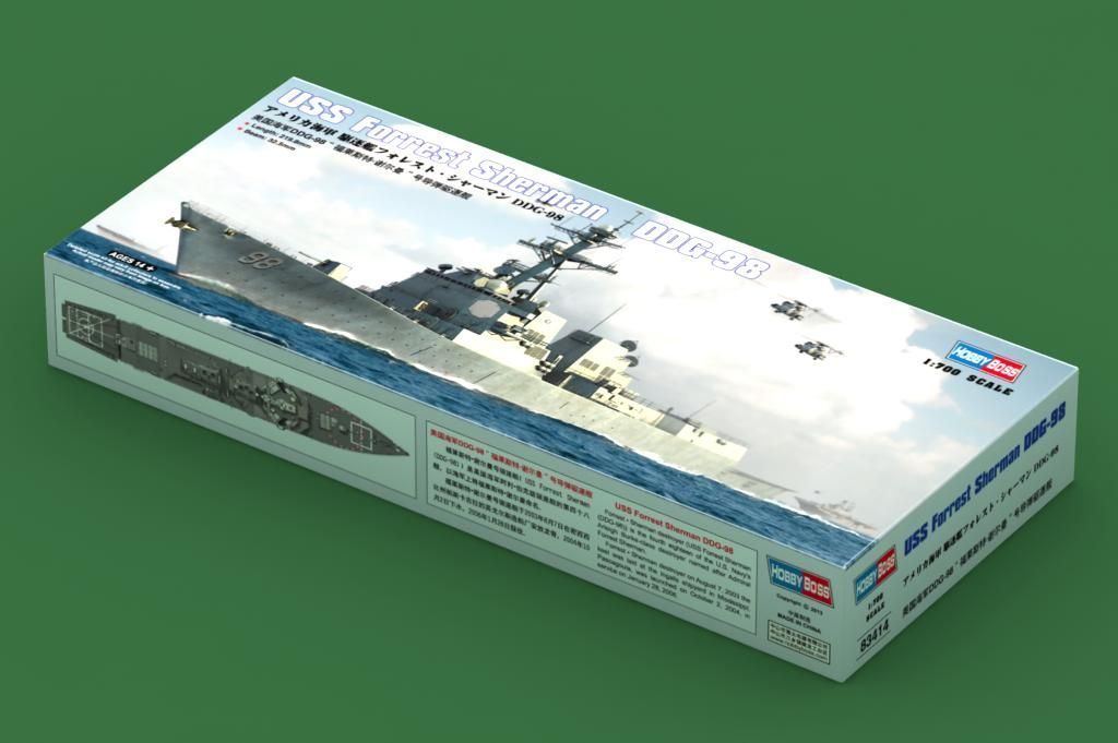 1:700 USS Forrest Sherman DDG-98