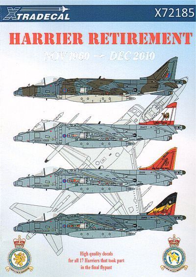 1:72 UK Air Arm Update Harrier Retirement