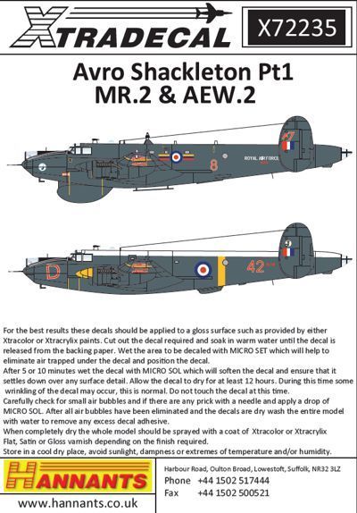 1:72 Avro Shackleton MR.2/AEW.2 Pt 1