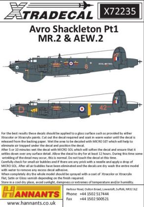 1:72 Avro Shackleton MR.2/AEW.2 Pt 1