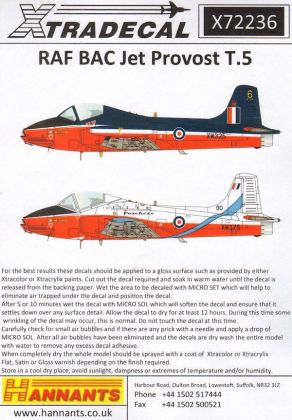 1:72 BAC Jet Provost T.Mk.5 RAF