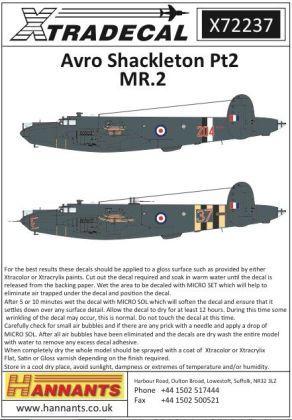 1:72 Avro Shackleton MR.2 Pt 2