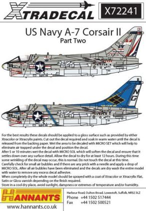 1:72 Colourful USN Vought A-7B/E Corsair II Part 2