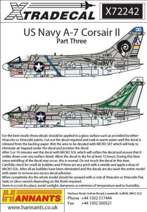 1:72 Colourful USN Vought A-7B/E Corsair Part 3