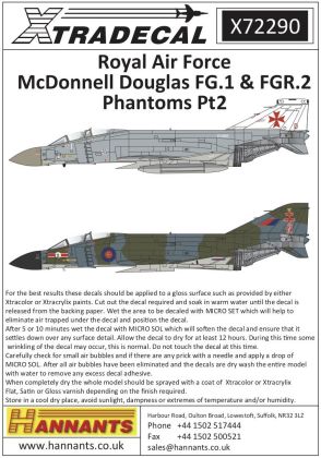 1:72 McDonnell-Douglas FG.1/FGR.2 Phantom Pt.2