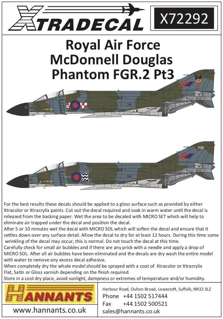 1:72 McDonnell-Douglas FGR.2 Phantom Pt.3