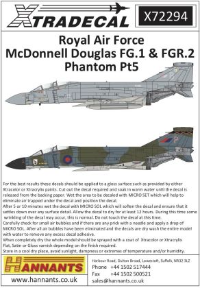 1:72 McDonnell-Douglas FG.1/FGR.2 Phantom Pt 5