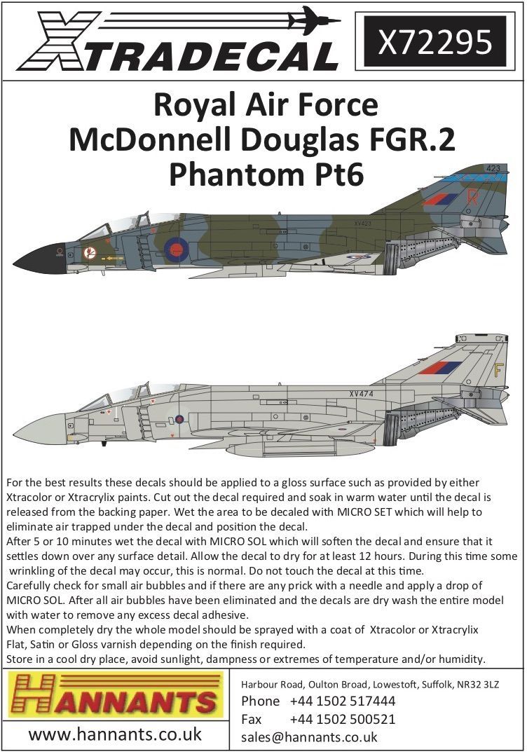 1:72 McDonnell-Douglas FG.1/FGR.2 Phantom Pt.6