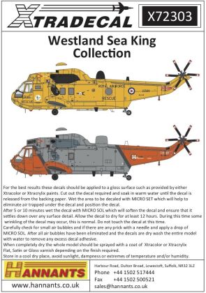 1:72 Westland Sea King Collection