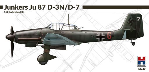 1:72 Junkers Ju-87 D-3N/D-7!