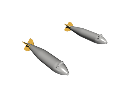 1:72 IAF Fouga CM.170 Magister - IMI 50kg bombs