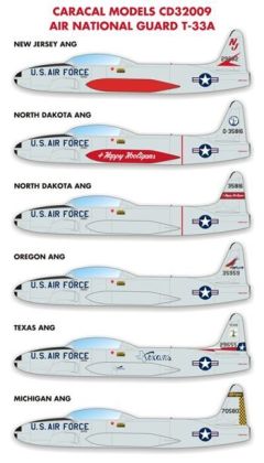 1:32 Air National Guard Lockheed T-33A