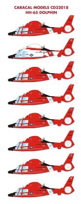 1:35 Aerospatiale HH-65C Dolphin Helicopter USN Coast Guard
