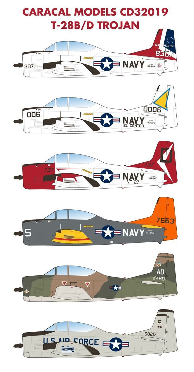 1:32 North-American T-28B/D Trojan