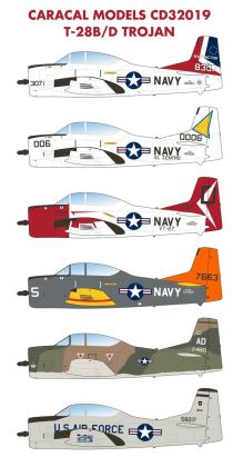 1:32 North-American T-28B/D Trojan
