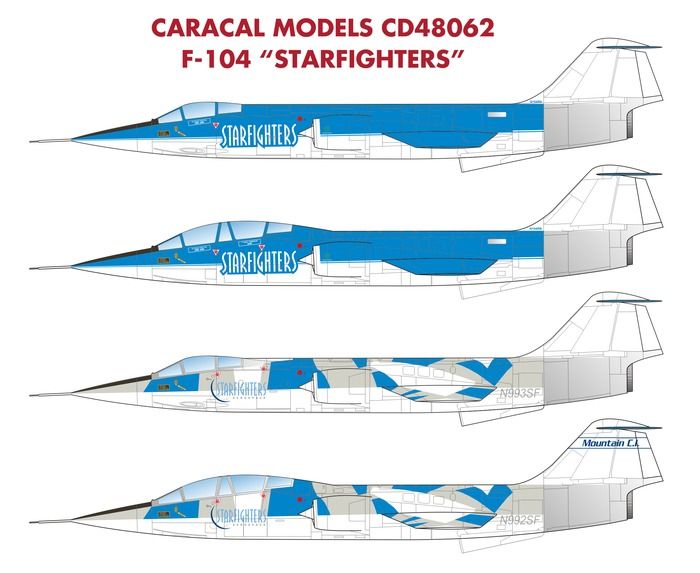 1:48 Lockheed F-104 