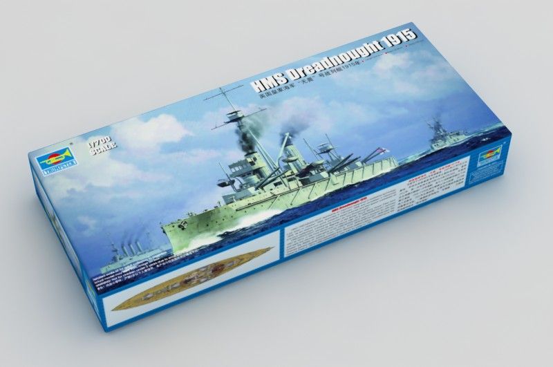 1:700 HMS Dreadnought 1915
