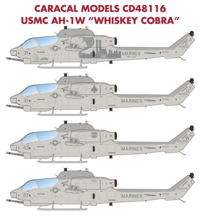 1:48 USMC Bell AH-1W Whiskey Cobra